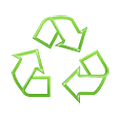 Emoji ♲ Simbolo universale del riciclaggio su Samsung One UI 4.0 January 2022.