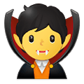 Emoji 🧛 Vampiro su Samsung One UI 4.0 January 2022.
