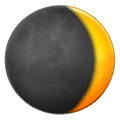 Émoji 🌒 Lune Croissante sur Samsung One UI 4.0 January 2022.