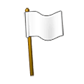 🏳️ Emoji weiße Flagge Samsung One UI 4.0 January 2022.