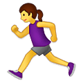 🏃‍♀️ Emoji Mujer Corriendo en Samsung One UI 4.0 January 2022.