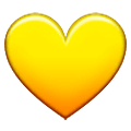 💛 Emoji Coração Amarelo na Samsung One UI 4.0 January 2022.
