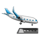 Émoji 🛬 Avion à L’atterrissage sur Samsung One UI 4.0.