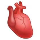 🫀 Emoji Corazón anatómico en Samsung One UI 4.0.