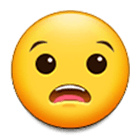 😧 Emoji Rosto Angustiado na Samsung One UI 4.0.