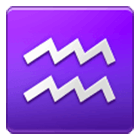 ♒ Emoji Signo De Aquário na Samsung One UI 4.0.