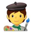 Emoji 🧑‍🎨 Artista su Samsung One UI 4.0.