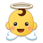 Emoji 👼 Angioletto su Samsung One UI 4.0.