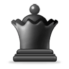♛ Emoji Peça de xadrez rainha preta na Samsung One UI 4.0.