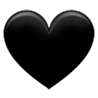 🖤 Emoji schwarzes Herz Samsung One UI 4.0.