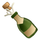 🍾 Emoji Flasche mit knallendem Korken Samsung One UI 4.0.