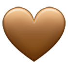 🤎 Emoji Coração Marrom na Samsung One UI 4.0.
