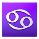 Emoji ♋ Segno Zodiacale Del Cancro su Samsung One UI 4.0.