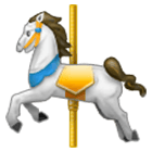 Emoji 🎠 Cavallo Da Giostra su Samsung One UI 4.0.