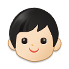 Émoji 🧒🏻 Enfant : Peau Claire sur Samsung One UI 4.0.