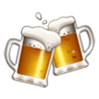 🍻 Emoji Jarras De Cerveza Brindando en Samsung One UI 4.0.