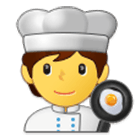 Émoji 🧑‍🍳 Cuisinier (tous Genres) sur Samsung One UI 4.0.