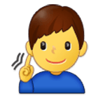 🧏‍♂️ Emoji Hombre Sordo en Samsung One UI 4.0.