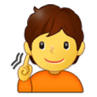 🧏 Emoji gehörlose Person Samsung One UI 4.0.