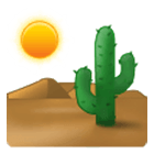 Emoji 🏜️ Deserto su Samsung One UI 4.0.
