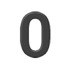 Emoji 0️ Cifra zero su Samsung One UI 4.0.