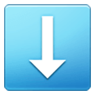 ⬇️ Emoji Seta Para Baixo na Samsung One UI 4.0.