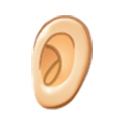 Emoji 👂🏻 Orecchio: Carnagione Chiara su Samsung One UI 4.0.