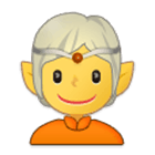 Emoji 🧝 Elfo su Samsung One UI 4.0.