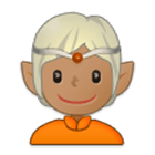 🧝🏽 Emoji Elfo: Pele Morena na Samsung One UI 4.0.