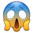 Emoji 😱 Faccina Terrorizzata su Samsung One UI 4.0.