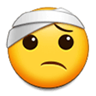 Emoji 🤕 Faccina Bendata su Samsung One UI 4.0.