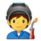 Emoji 🧑‍🏭 Persona Che Lavora In Fabbrica su Samsung One UI 4.0.