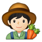 🧑🏻‍🌾 Emoji Agricultor: Tono De Piel Claro en Samsung One UI 4.0.