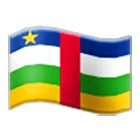 🇨🇫 Emoji Bandera: República Centroafricana en Samsung One UI 4.0.