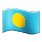 🇵🇼 Emoji Bandera: Palaos en Samsung One UI 4.0.