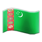 🇹🇲 Emoji Bandera: Turkmenistán en Samsung One UI 4.0.