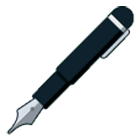 Emoji 🖋️ Penna Stilografica su Samsung One UI 4.0.