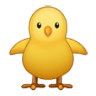 Emoji 🐥 Pulcino Visto Di Fronte su Samsung One UI 4.0.