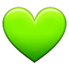 💚 Emoji Corazón Verde en Samsung One UI 4.0.