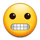 😬 Emoji Grimassen schneidendes Gesicht Samsung One UI 4.0.