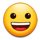 Emoji 😀 Faccina Con Un Gran Sorriso su Samsung One UI 4.0.