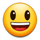😃 Emoji Rosto Risonho Com Olhos Bem Abertos na Samsung One UI 4.0.
