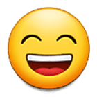 😄 Emoji grinsendes Gesicht mit lachenden Augen Samsung One UI 4.0.