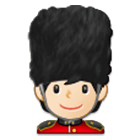 Emoji 💂🏻 Guardia: Carnagione Chiara su Samsung One UI 4.0.
