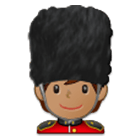 Emoji 💂🏽 Guardia: Carnagione Olivastra su Samsung One UI 4.0.