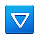 ⛛ Emoji Weißes Dreieck, abwärts Samsung One UI 4.0.