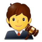 🧑‍⚖️ Emoji Juiz No Tribunal na Samsung One UI 4.0.