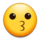 Emoji 😗 Faccina Che Bacia su Samsung One UI 4.0.