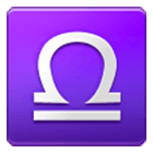 ♎ Emoji Libra en Samsung One UI 4.0.