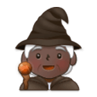 🧙🏿 Emoji Persona Maga: Tono De Piel Oscuro en Samsung One UI 4.0.